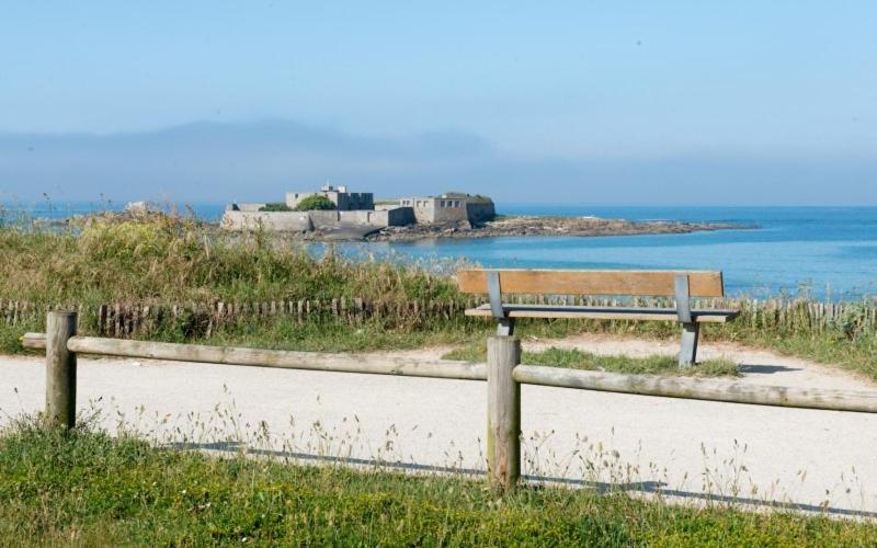 Loriot1- Appartement Vue Mer Sur Le Fort Bloque Ploemeur Exterior foto